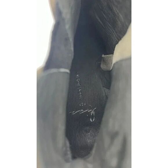 LISA for‎ DONALD PLINER Lago US 9M Taupe Leather Platform Stiletto Ankle Boots - Picture 7 of 12